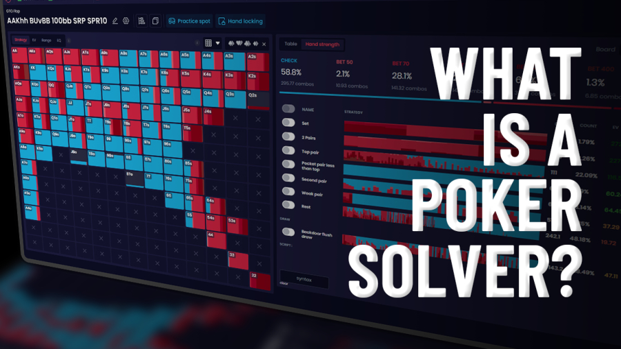 Poker Solver software